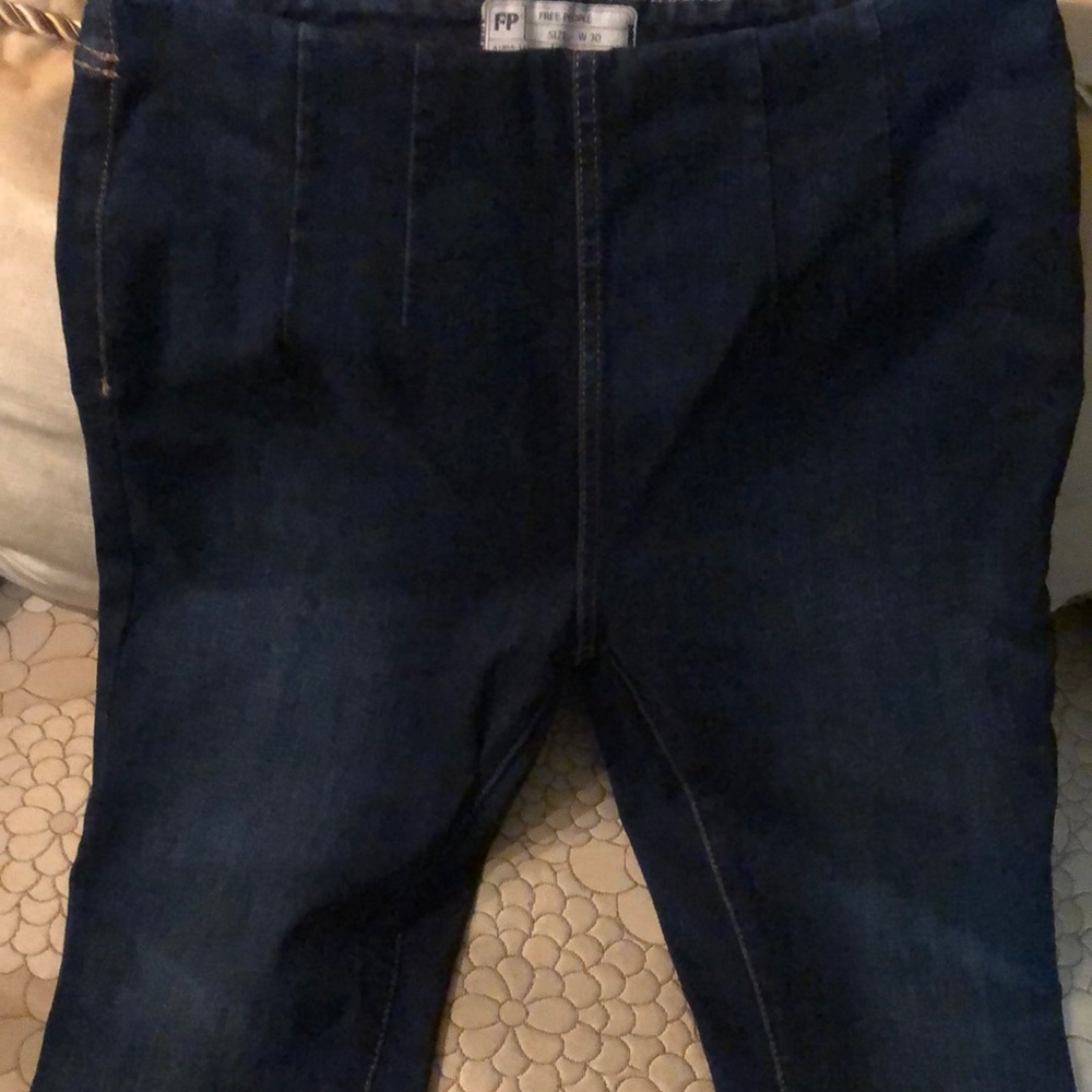 Free People High Waisted Skinny Jeans - Picture 2 of 5